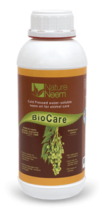 Nature Neem BioCare : Water soluble formulation of cold-pressed neem oil for animal care